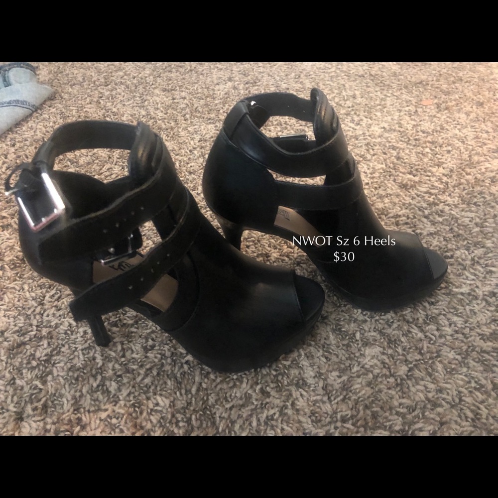 Size 6 black booties
